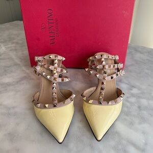 Valentino Garavani 65mm Rockstud Caged Pumps Size 38
